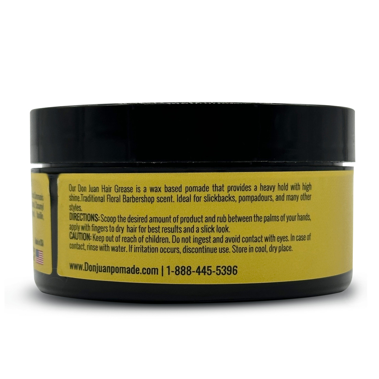 Don Juan Hair Grease Pomade Heavy Hold 4oz - Merch2rock ...