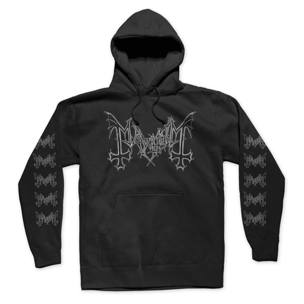 Mayhem Logo Pullover Hoodie - Merch2rock Alternative Clothing