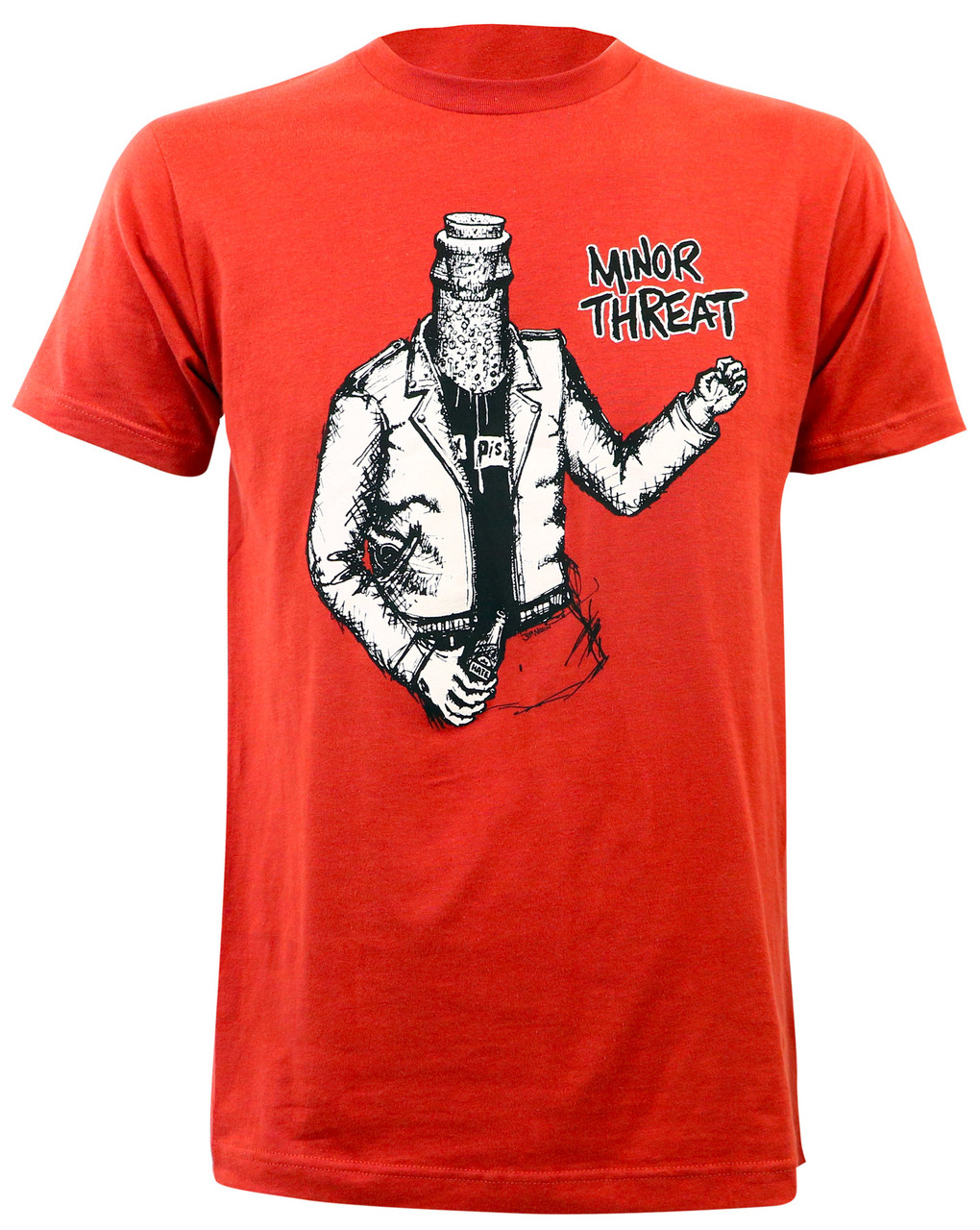 Minor Threat Bottled Violence T-Shirt - Merch2rock Alternative Clothing