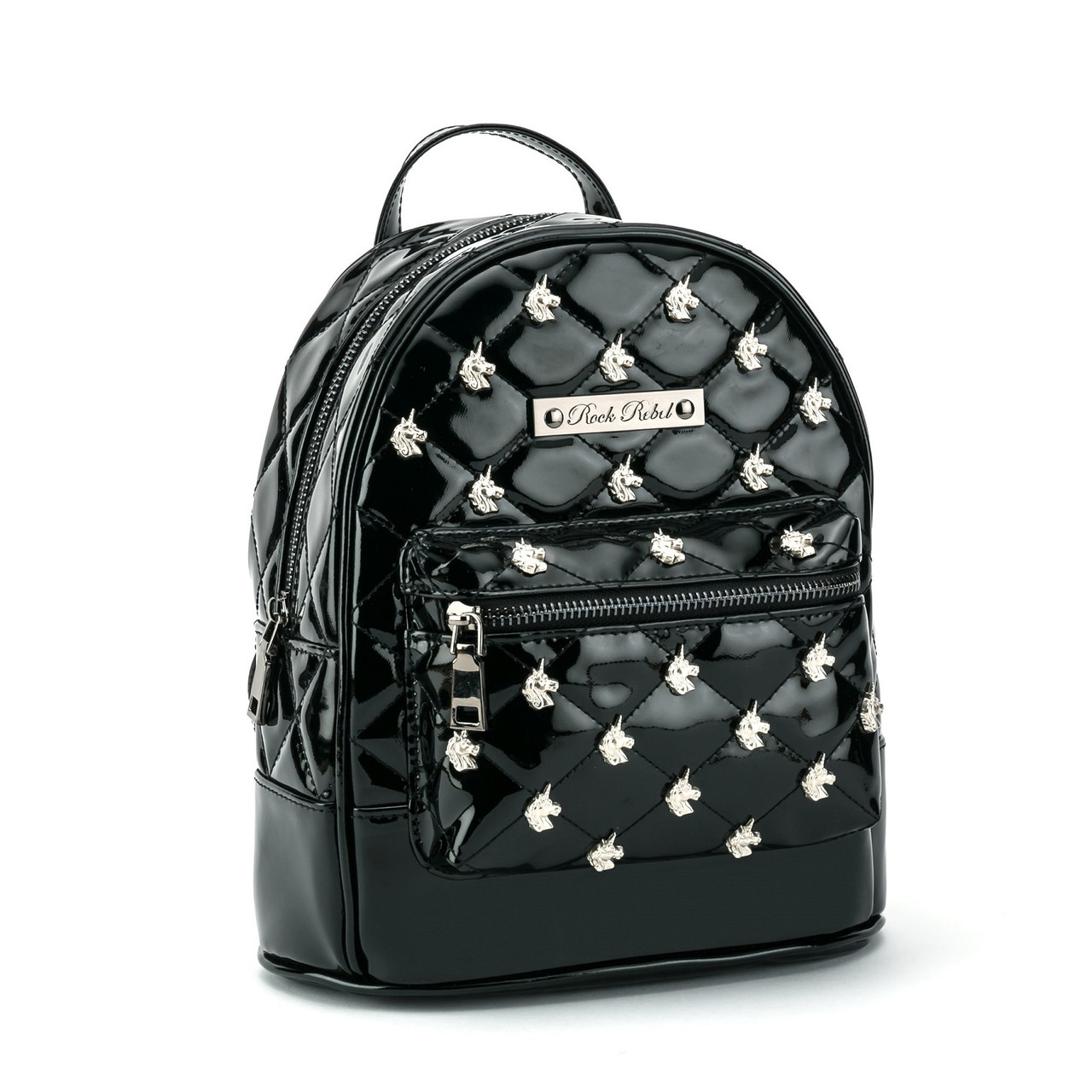 quilted mini backpack