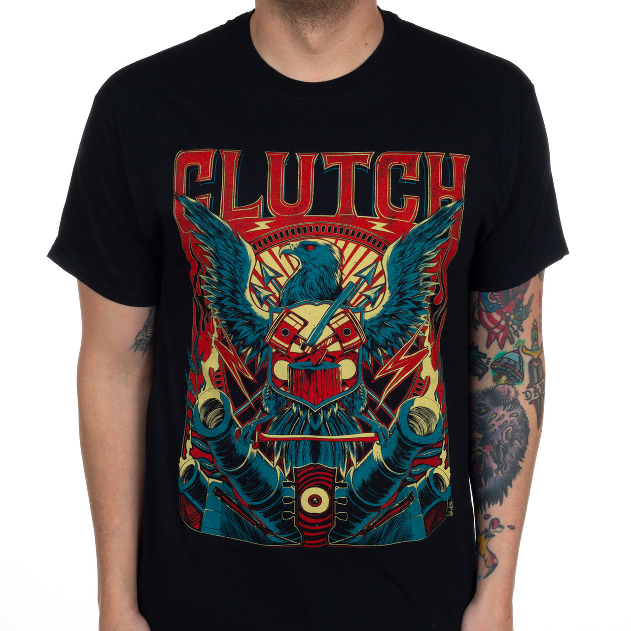 Clutch Eagle Eye T-Shirt - Merch2rock Alternative Clothing