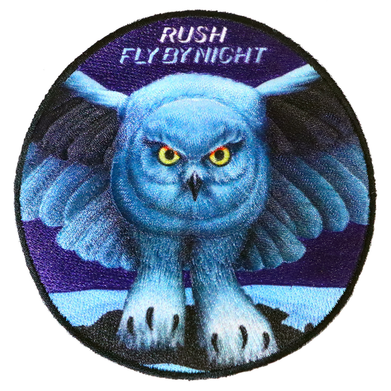 Rush Fly by Night Sew on Glue On Patch Merch2rock Alternative Clothing
