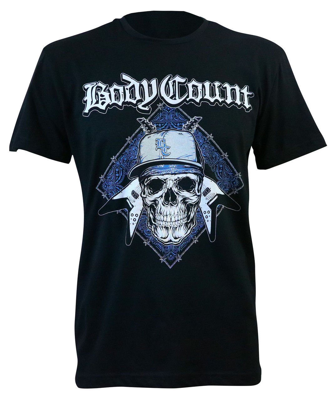 Body Count Men's Attack Slim-Fit Black T-Shirt - Merch2rock Alternative ...