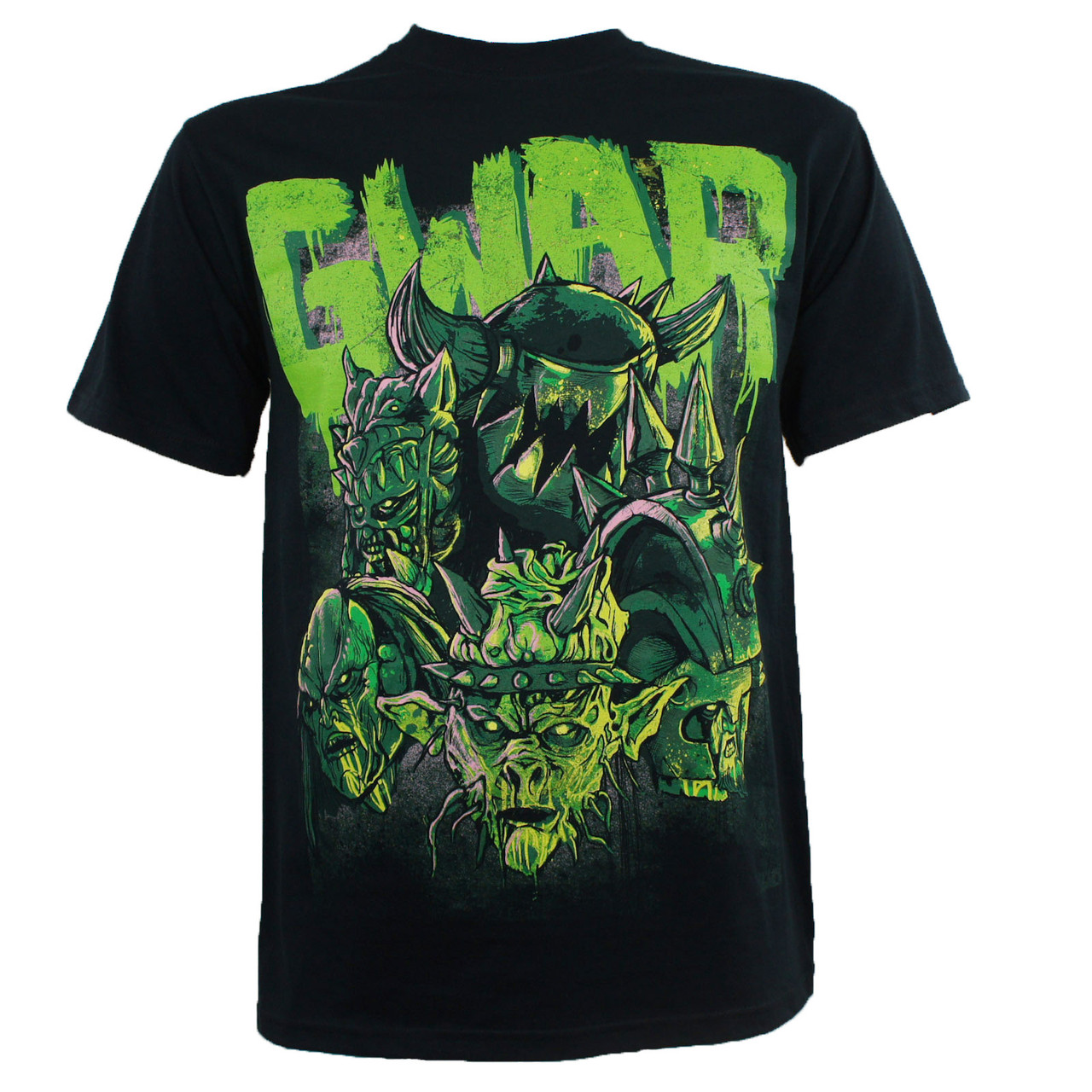 GWAR T-Shirt - Destroyers Black w/ Green - Merch2rock Alternative Clothing