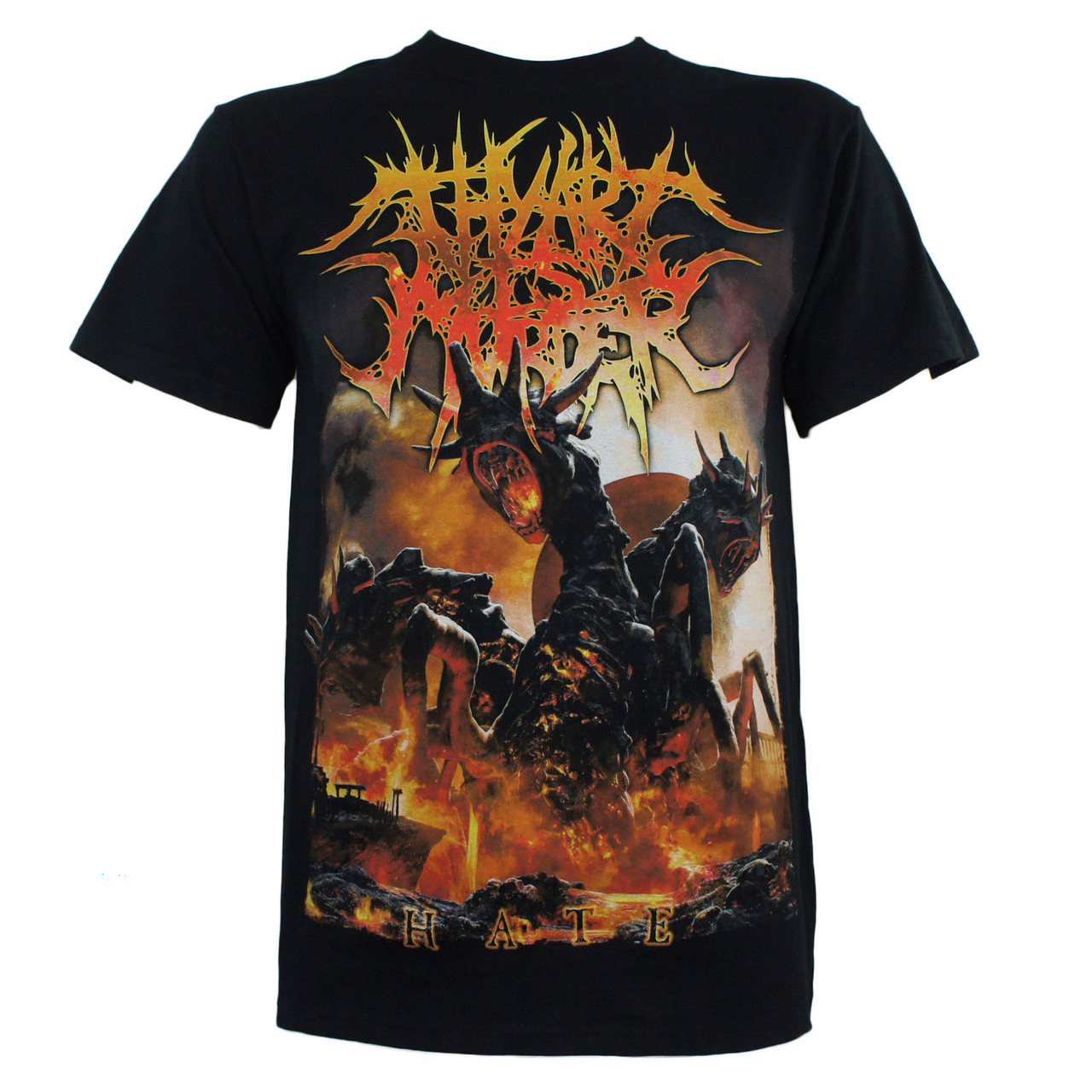 Thy Art Is Murder T-Shirt - Hate Cover Logo - Merch2rock Alternative ...