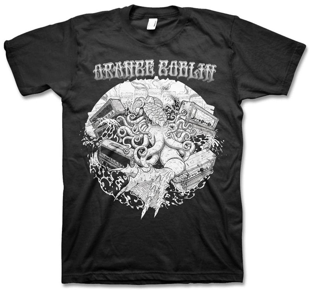 Orange Goblin T-shirt - Octopus With Amplifiers - Merch2rock 