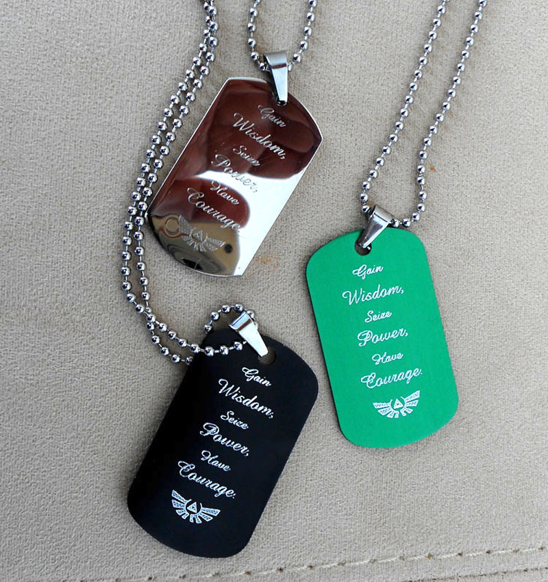 zelda dog tag