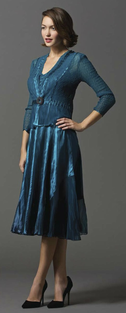 Komarov Dress With Jacket Cap11402pk Pbo