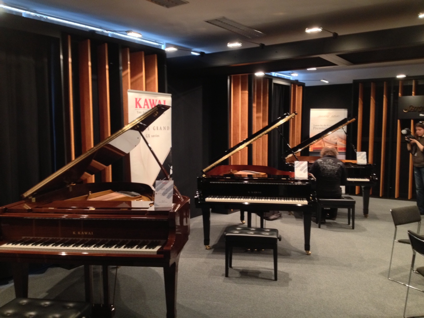 Kawai GX grand pianos