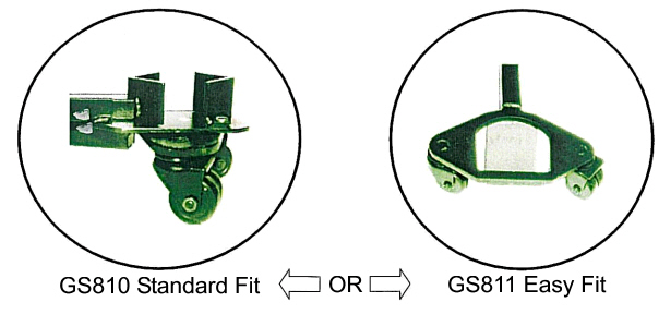 Standard fit A frame vs Easy fit A frame