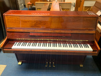 Schaefer 112 Mahogany Polyester Upright Piano