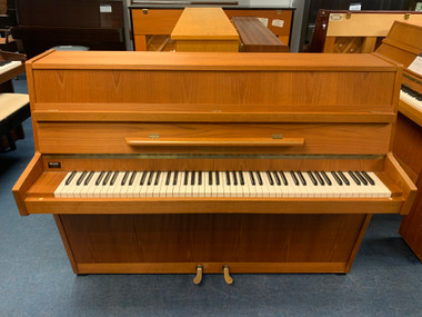 Zimmerman 111V Teak Satin Upright Piano
