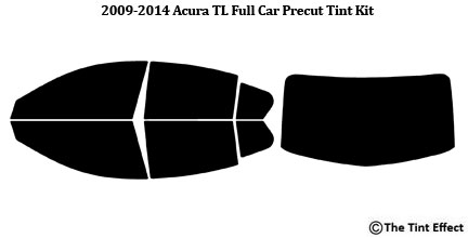 2009-2014 Acura TL Full Car Precut Window Tint Kit