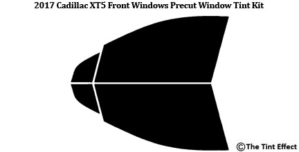 Front Windows Car Precut Tint Kit Window Film Fits 2017-2019 Cadillac XT5
