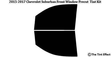 Precut Window Tint Kit Film Diy Front Kit Fits 2015-2019 Chevrolet Suburban