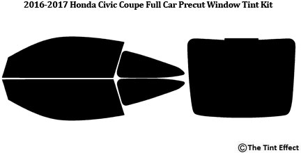 Northern Tint Precut Window Film For Honda Civic Coupe 06-11 - All Windows