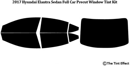 Sedan Rtint Window Tint Kit for Hyundai Accent 2018-2020 - Back Kit 20/%