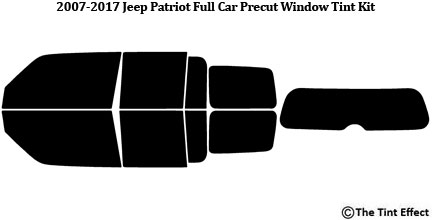 PreCut Window Film 5% VLT Limo Black Tint for Jeep Patriot 2007-2015