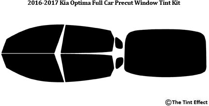Full Car Precut Window Tint Kit Window Film Diy Fits 2016-2019 Kia Optima