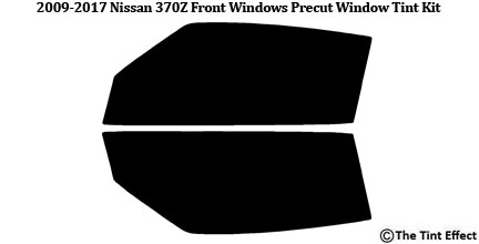 PreCut Window Film Any Tint Shade Fits Nissan 370z 2009-2013 VLT 2DR