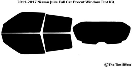 Front Window Film for Nissan Juke 2011-2013 Glass Any Tint Shade PreCut