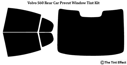 2011-2018 Volvo S60 Rear Car Precut Window Tint Kit