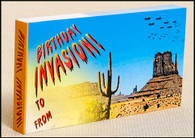 Birthday Invasion! Flipbook - watch an alien craft swoop down and realize... it’s really a flying birthday cake!