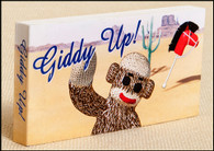 Sock Monkey - Giddy Up! Flipbook Cover