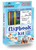 Fliptomania Flipbook Kits jump-starts kids into the world of animation. In this kit you color pre-drawn, pre-numbered images that you put in order, clip, and flip the pages to watch the action. You'll see a rocket ship blast-off past Saturn, and a little robot guy pop-up and hop on a skateboard! Plus you get a bonus of blank frames for you to create your own flipbook design! NO SCISSORS, GLUE, TAPE OR STAPLES! 