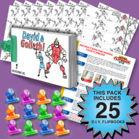David & Goliath Flipbook Activity Pack - 25 Sets