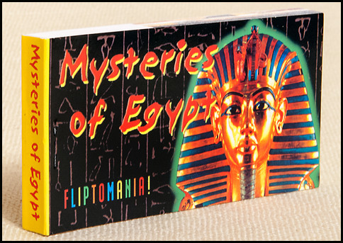 Fliptomania's Mysteries of Egypt flip book.