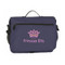 Baby personalized diaper bag in navy