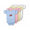 Personalized Baby Onesies in Multiple Colors