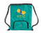 Kids Personalized Ultimate Drawstring Bag in Turquoise