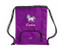 Kids Personalized Ultimate Drawstring Bag in Violet