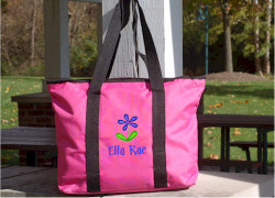 Kids Personalized Universal Tote Bag Front View