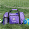Kids Duffel Bag in purple. Great for kids in sports.