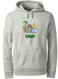 Gray Hoodie with Zoo image