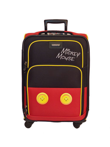 mickey mouse kids luggage