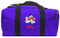 Kids Square Duffel with airplane embroidery
