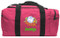 Kids Square Duffel with soccer embroidery