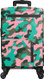 Kids Large 4 Wheel Suitcase in Pink Camo