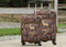 Kids Mossy Oak luggage with embroidery