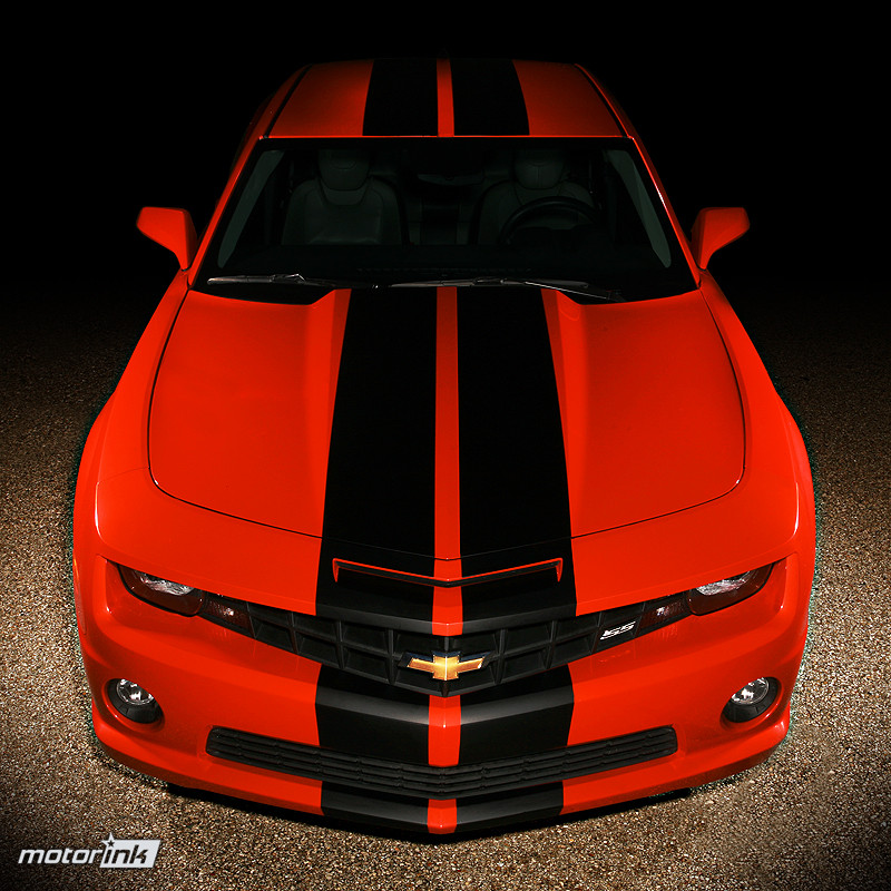 2010 2011 2012 2013 Chevy Camaro Double Pace Rally Racing Stripes