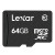 Lexar High-Speed 64GB 64G TF microSDXC micro SD SDHC SDXC Class 10 Memory Card

Features/Specifications:

Lexar 64GB Class 10 microSDXC Memory Card
General Features:
64 GB capacity
Class 10 (10 MB/s transfer rate)
Store files, videos and music
