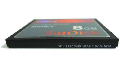 SanDisk 10 x 8GB Ultra 30M/S CompactFlash CF Card SDCFH-8192 Geunine New