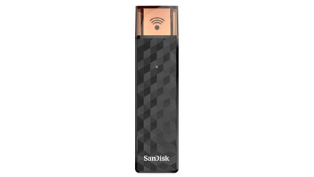 SanDisk Connect Wireless Stick, 16GB
The SanDisk Connect Wireless Stick is the flash drive reinvented to work with your smartphone and tablet. You can wirelessly access your media or transfer large files with the SanDisk Connect Wireless Stick in your pocket or across the room. With the SanDisk Connect app, it’s easy to free up space on your phone, so you can keep taking photos and videos. 16GB (3) of storage means you can keep all your content on the drive and access it from any device, no wires or Internet required. You can even stream HD videos and music (2) to up to three devices at the same time.

SanDisk products are constructed to the highest standards and rigorously tested. You can be confident in the outstanding quality, performance and reliability of every SanDisk product.

         

The flash drive reinvented for your phone, tablet and computer
Wirelessly save and access your photos, videos and files
Stream HD videos and music up to 3 devices at the same time
Connect wirelessly or simply plug into a USB port
1 year limited warranty