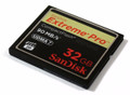 Power Core Controller Delivers Unmatched Speeds
This CompactFlash card's cutting-edge memory controller distributes image data across the card faster and more efficiently, letting the memory card achieve exceptional data speeds. And thanks to SanDisk's exclusive Enhanced Super-Parallel Processing, the SanDisk Extreme Pro CompactFlash memory card ensures fast, reliable performance in any shooting situation.

Up to 100MB/s Write Speed for Enhanced Burst-Mode Performance
The 16GB to 64GB SanDisk Extreme Pro CompactFlash memory cards offer read/write speeds up to 90MB/s, recording photos nearly instantly and reducing lag time between shots. Your DSLR camera's continuous burst-mode shooting will capture more shots per burst than ever before. The 128GB SanDisk Extreme Pro CompactFlash Memory Card is even faster, offering write speed of up to 100MB/s.

UDMA Interface and VPG for Flawless Full HD, Cinema Quality Video Recording.
The card's cutting-edge UDMA interface keeps up with the taxing memory demands highest resolution quality photos. These cards also offer a Video Performance Guarantee(VPG) ensuring a sustained minimum video write speed of 20MB/s to meet the demands of professional, cinema quality Full HD Video

VPG allows minimum sustained write speed so you can shoot superior Full HD video.

Expansive Storage Capacity
The SanDisk Extreme Pro CompactFlash Memory Card has plenty of room to accommodate high-resolution image formats, including RAW and JPEG. Available in capacities up to 128GB, the card can store hours of video and thousands of photos.

Durable Design
Designed to withstand the toughest conditions, the SanDisk Extreme Pro CompactFlash memory card can operate in temperatures ranging from -13 to 185 degrees Fahrenheit, so you can snap the perfect shot in almost any climate. These cards are backed by rigorous stress, shock, and vibration testing procedures and feature RTV silicone coating for added protection against shock and vibration.