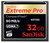 Power Core Controller Delivers Unmatched Speeds
This CompactFlash card's cutting-edge memory controller distributes image data across the card faster and more efficiently, letting the memory card achieve exceptional data speeds. And thanks to SanDisk's exclusive Enhanced Super-Parallel Processing, the SanDisk Extreme Pro CompactFlash memory card ensures fast, reliable performance in any shooting situation.

Up to 100MB/s Write Speed for Enhanced Burst-Mode Performance
The 16GB to 64GB SanDisk Extreme Pro CompactFlash memory cards offer read/write speeds up to 90MB/s, recording photos nearly instantly and reducing lag time between shots. Your DSLR camera's continuous burst-mode shooting will capture more shots per burst than ever before. The 128GB SanDisk Extreme Pro CompactFlash Memory Card is even faster, offering write speed of up to 100MB/s.

UDMA Interface and VPG for Flawless Full HD, Cinema Quality Video Recording.
The card's cutting-edge UDMA interface keeps up with the taxing memory demands highest resolution quality photos. These cards also offer a Video Performance Guarantee(VPG) ensuring a sustained minimum video write speed of 20MB/s to meet the demands of professional, cinema quality Full HD Video

VPG allows minimum sustained write speed so you can shoot superior Full HD video.

Expansive Storage Capacity
The SanDisk Extreme Pro CompactFlash Memory Card has plenty of room to accommodate high-resolution image formats, including RAW and JPEG. Available in capacities up to 128GB, the card can store hours of video and thousands of photos.

Durable Design
Designed to withstand the toughest conditions, the SanDisk Extreme Pro CompactFlash memory card can operate in temperatures ranging from -13 to 185 degrees Fahrenheit, so you can snap the perfect shot in almost any climate. These cards are backed by rigorous stress, shock, and vibration testing procedures and feature RTV silicone coating for added protection against shock and vibration.