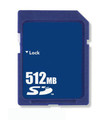 SD 512MB Memory Card Standard Secure Digital Generic New W/Case 
